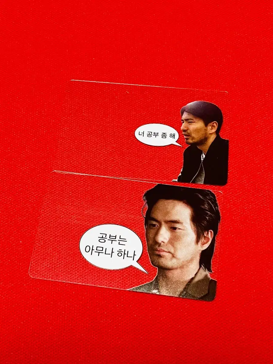 [일괄] 이진욱 편상욱 공부자극 투명포카 포토카드